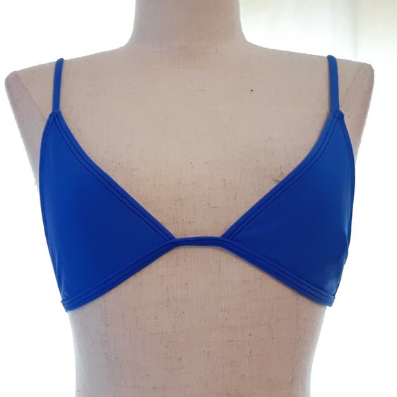 Minimale Animale Other - NWT $110 MINIMALE ANIMALE LUCID SWIMSUIT BIKINI TOP IN BAJA BLUE SIZE S